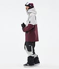 Montec Doom Bunda na Snowboard Pánské Light Grey/Black/Burgundy, Obrázek 4 z 11