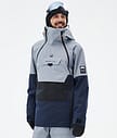 Montec Doom Veste de Ski Homme Soft Blue/Black/Dark Blue