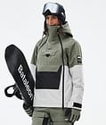 Montec Doom W Snowboard jas Dames Greenish/Black/Light Grey, Afbeelding 1 van 11