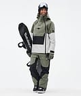 Montec Doom W Kurtka Snowboardowa Kobiety Greenish/Black/Light Grey, Zdjęcie 3 z 11