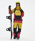 Montec Doom W Snowboardjakke Dame Yellow/Black/Light Red, Billede 3 af 11