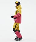 Montec Doom W Skijakke Dame Yellow/Black/Light Red, Billede 4 af 11