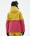 Montec Doom W Veste de Ski Femme Yellow/Black/Light Red, Image 7 sur 11