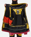 Montec Doom W Snowboardjakke Dame Yellow/Black/Light Red, Billede 11 af 11