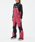 Montec Fawk W Spodnie Snowboardowe Kobiety Light Red/Black, Zdjęcie 1 z 7