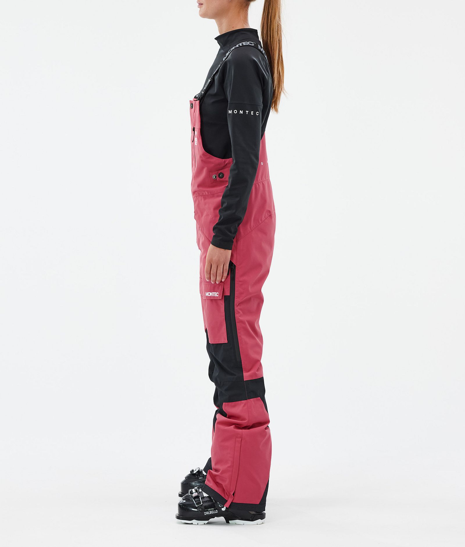 Montec Fawk W Ski Pants Women Light Red/Black, Image 3 of 7