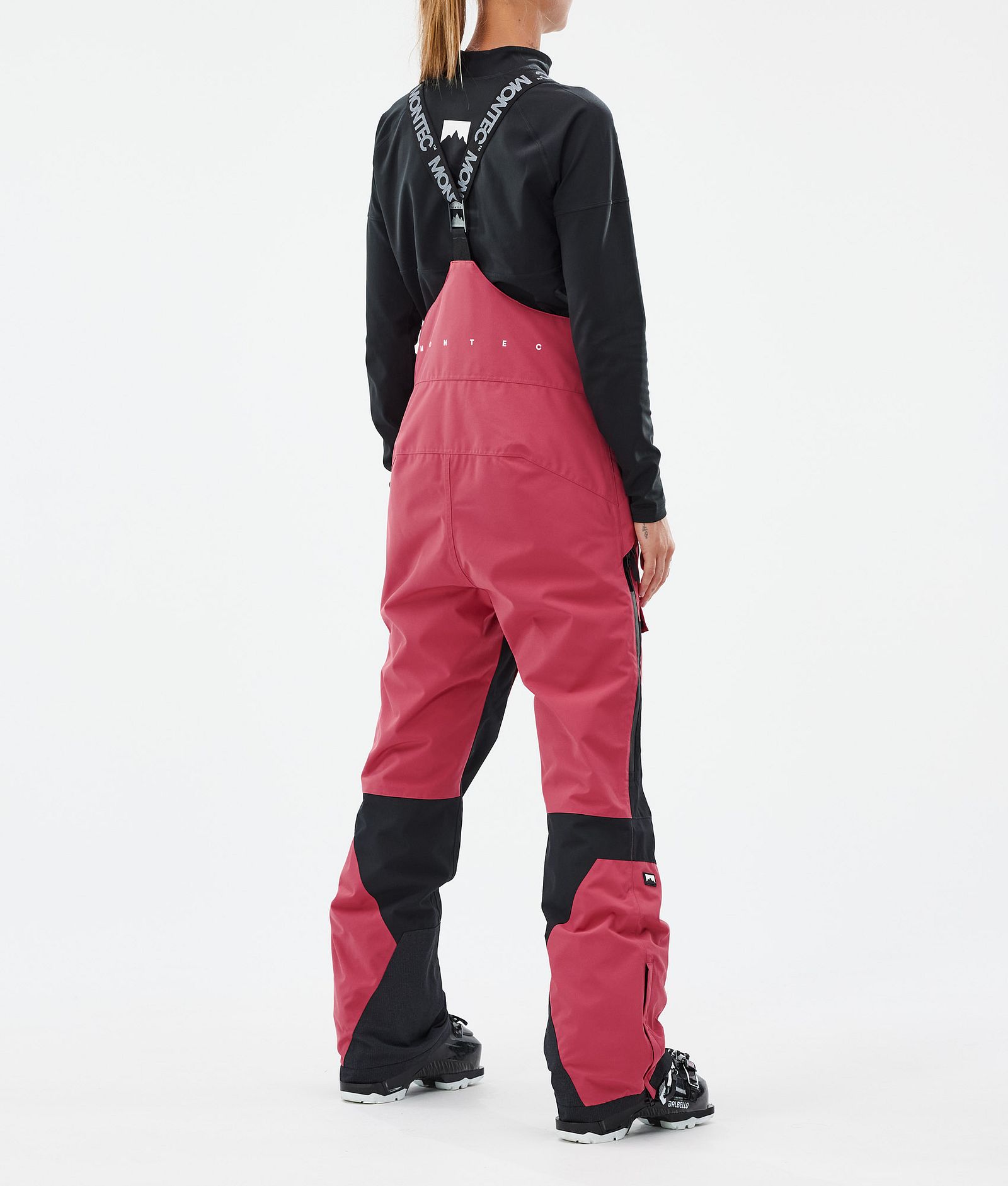 Montec Fawk W Pantaloni Sci Donna Light Red/Black, Immagine 4 di 7