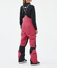 Montec Fawk W Pantalon de Snowboard Femme Light Red/Black, Image 4 sur 7