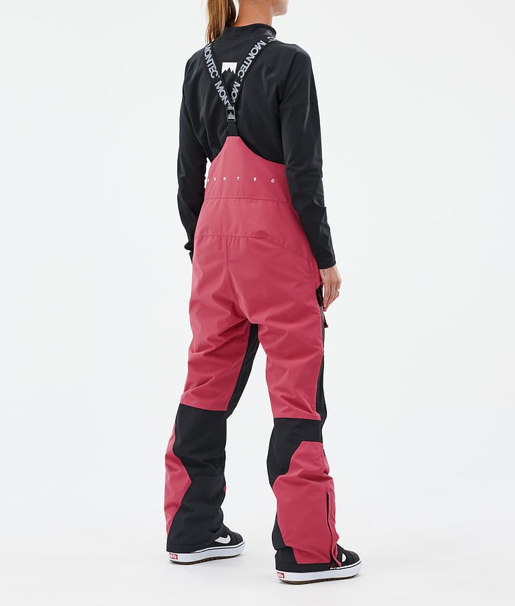 Montec Fawk W Pantalones Snowboard Mujer Light Red/Black, Imagen 4 de 7