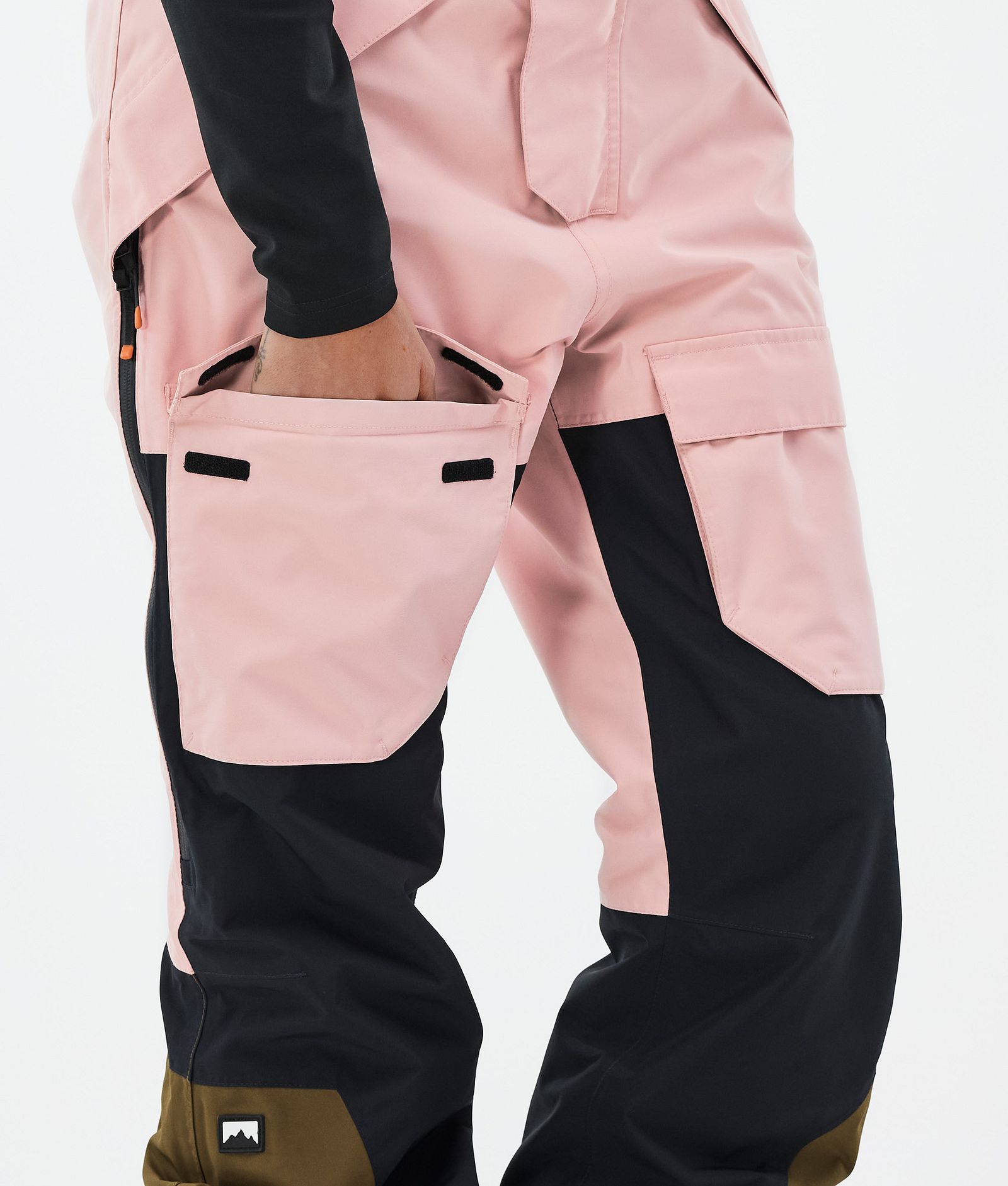 Montec Fawk W Pantalones Esquí Mujer Soft Pink/Black/Fatigue, Imagen 7 de 7