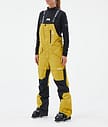 Montec Fawk W Pantalon de Ski Femme Yellow/Black