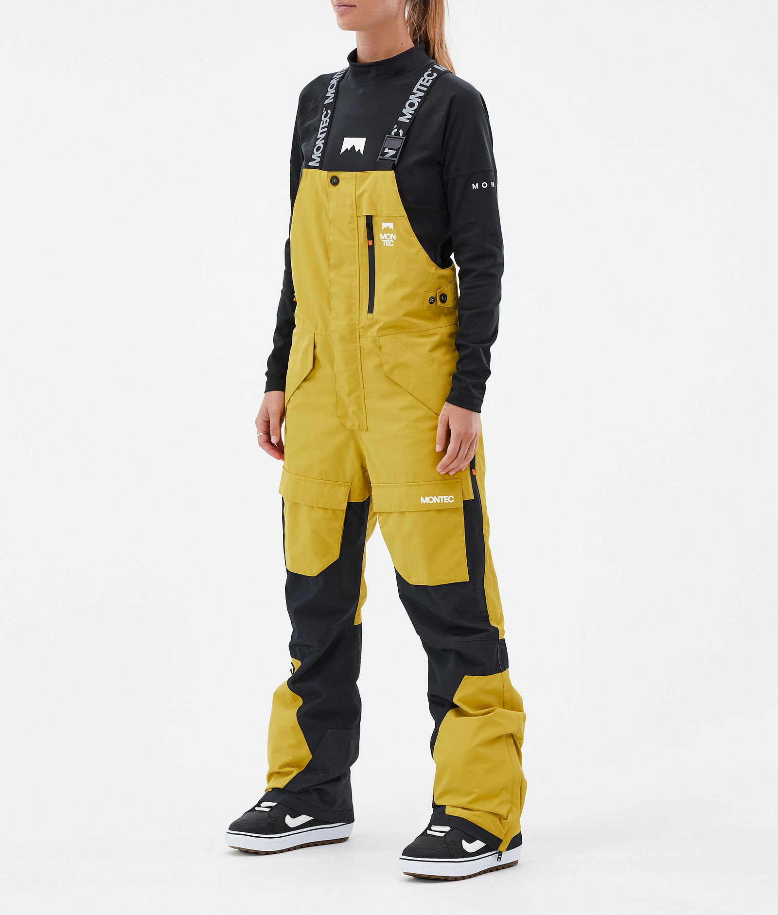 Montec Fawk W Snowboard Pants Women Yellow/Black, Image 1 of 7