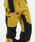 Montec Fawk W Kalhoty na Snowboard Dámské Yellow/Black, Obrázek 7 z 7