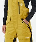 Montec Fawk W Pantaloni Snowboard Donna Yellow/Black/Light Red, Immagine 5 di 7