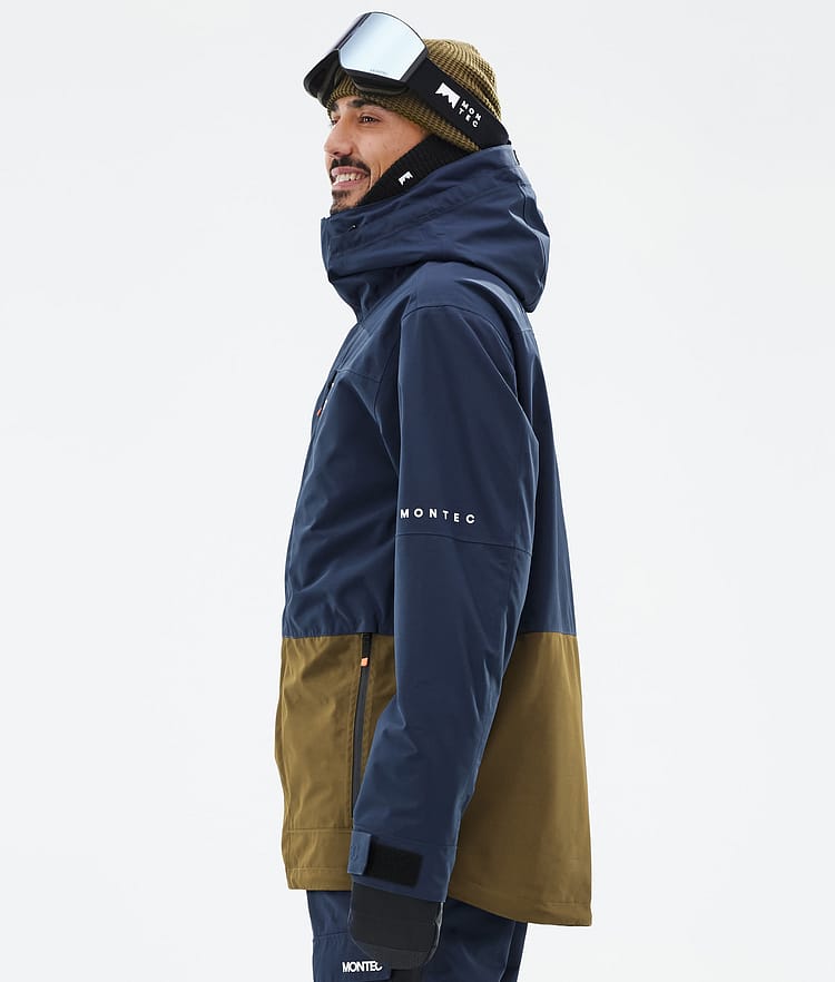 Montec Fawk Veste Snowboard Homme Dark Blue/Fatigue, Image 6 sur 10