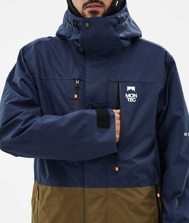 Montec Fawk Ski Jacket Men Dark Blue/Fatigue, Image 9 of 10