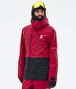 Montec Fawk Kurtka Snowboardowa Mężczyźni Deep Red/Black