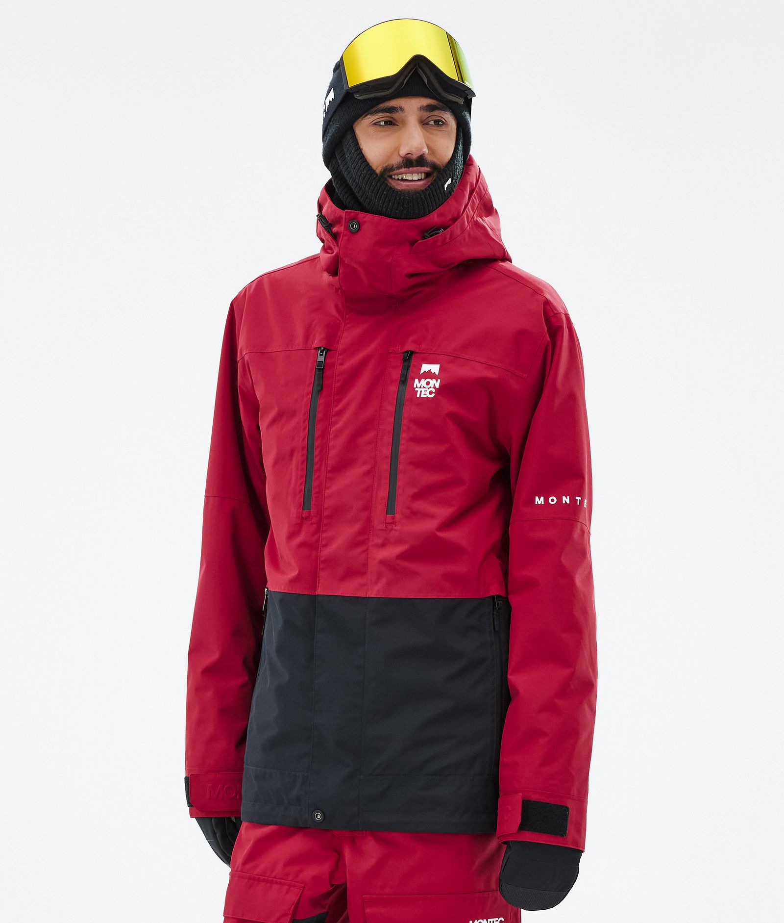 Montec Fawk Ski Jacket Men Deep Red/Black, Image 1 of 10