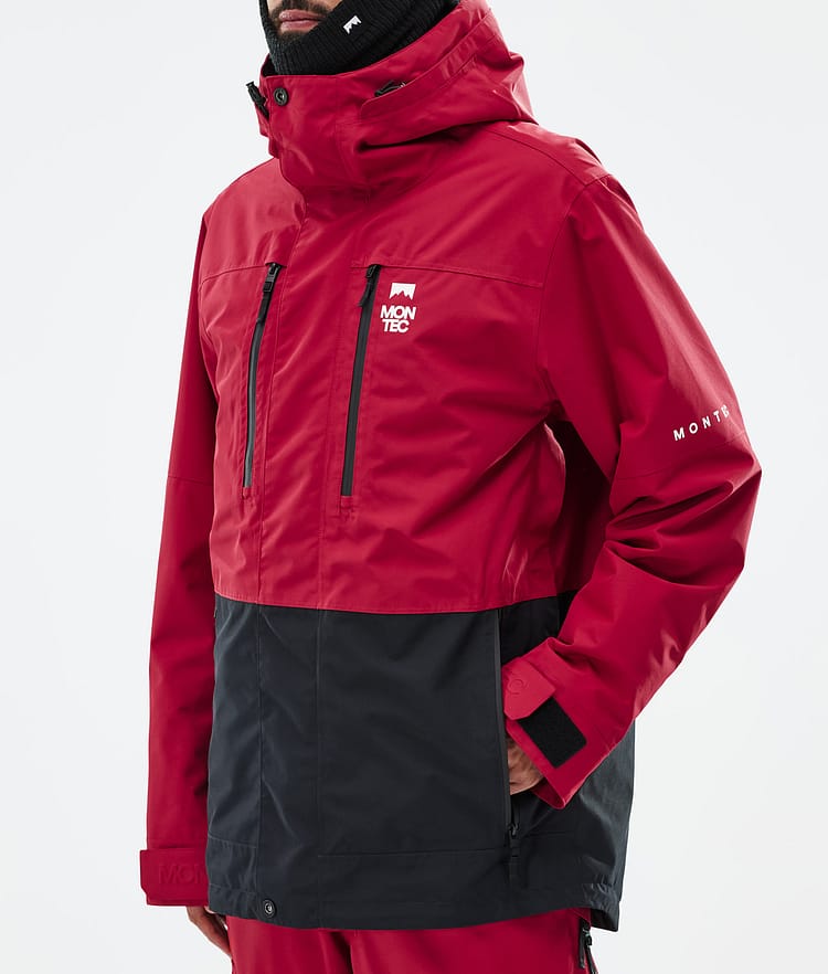 Montec Fawk Ski Jacket Men Deep Red/Black, Image 8 of 10