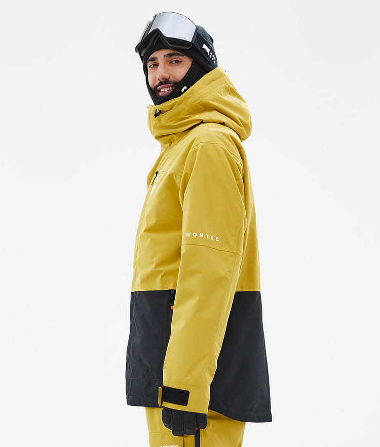 Montec Fawk Ski jas Heren Yellow/Black, Afbeelding 6 van 10