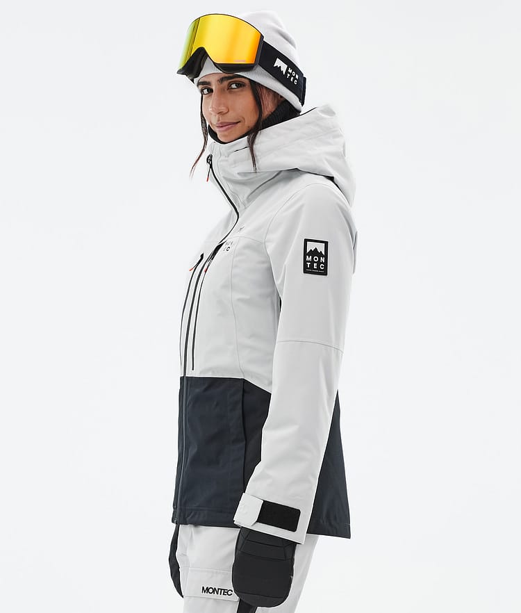 Montec Moss W Ski Jacket Women Light Grey/Black, Image 5 of 9