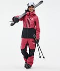 Montec Moss W Skijakke Dame Light Red/Black, Billede 3 af 10