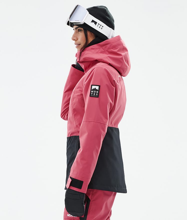 Montec Moss W Ski Jacket Women Light Red/Black, Image 6 of 10