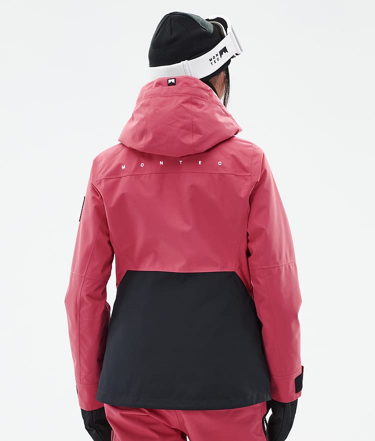 Montec Moss W Veste de Ski Femme Light Red/Black, Image 7 sur 10