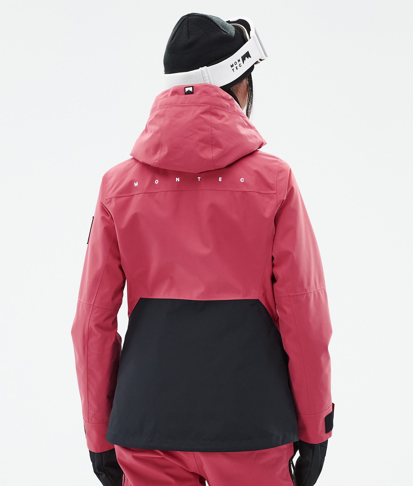 Montec Moss W Ski Jacket Women Light Red/Black, Image 7 of 10