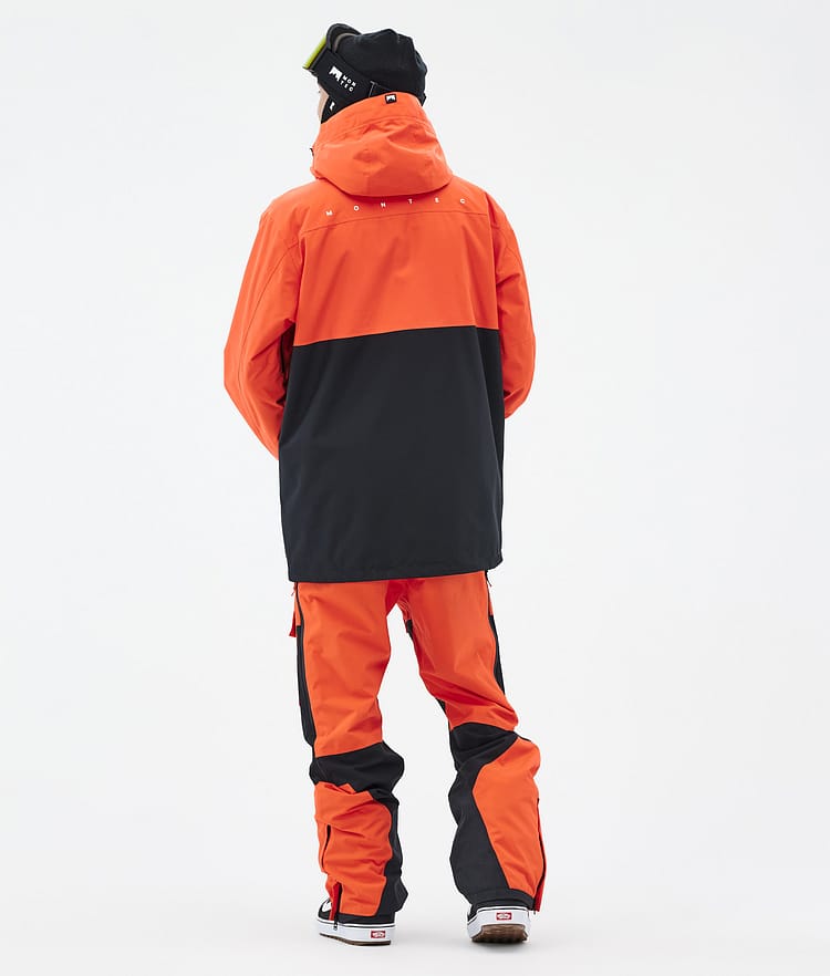 Montec Doom Snowboardjacke Herren Orange/Black, Bild 5 von 11