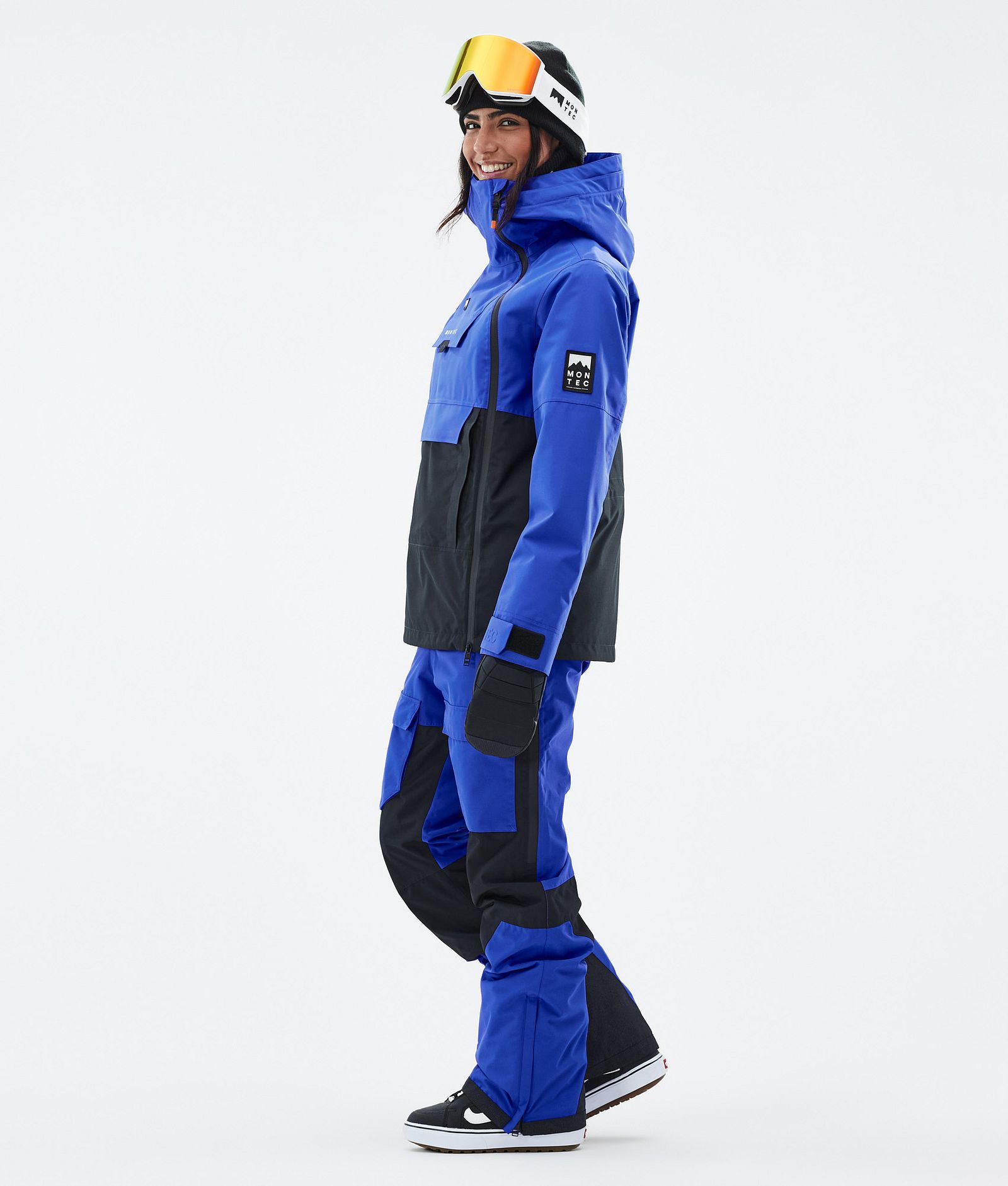 Montec Doom W Snowboardjakke Dame Cobalt Blue/Black, Billede 4 af 11