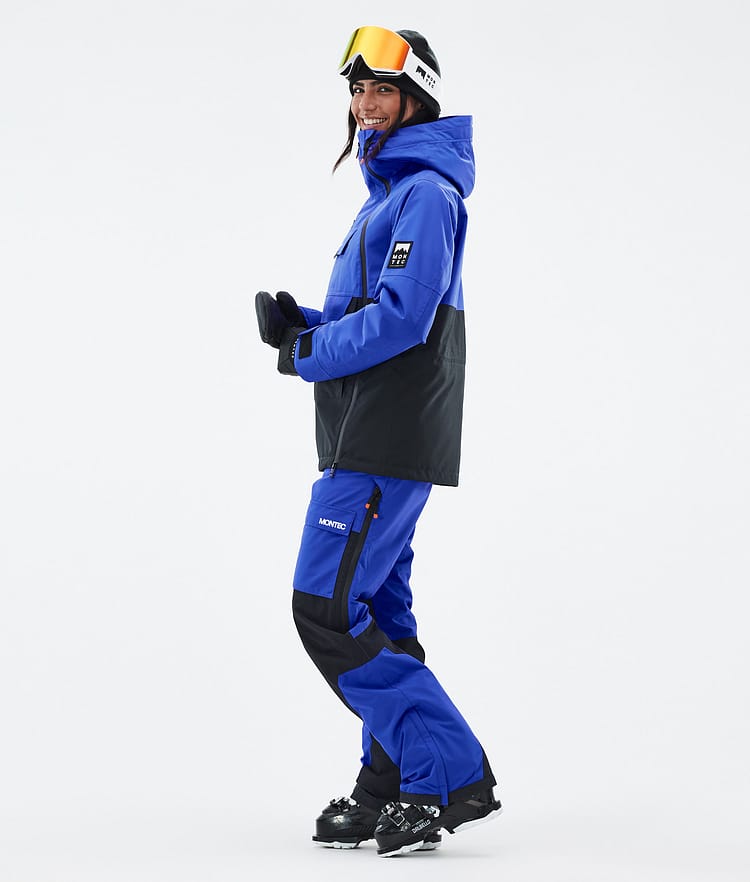 Montec Doom W Veste de Ski Femme Cobalt Blue/Black, Image 4 sur 11