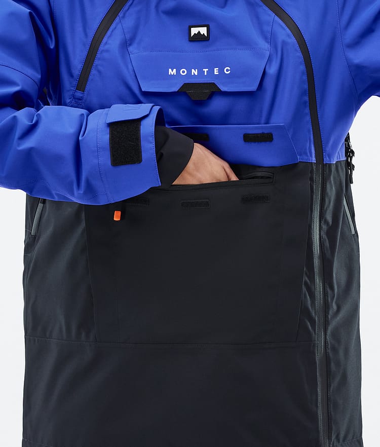 Montec Doom W Kurtka Snowboardowa Kobiety Cobalt Blue/Black, Zdjęcie 9 z 11