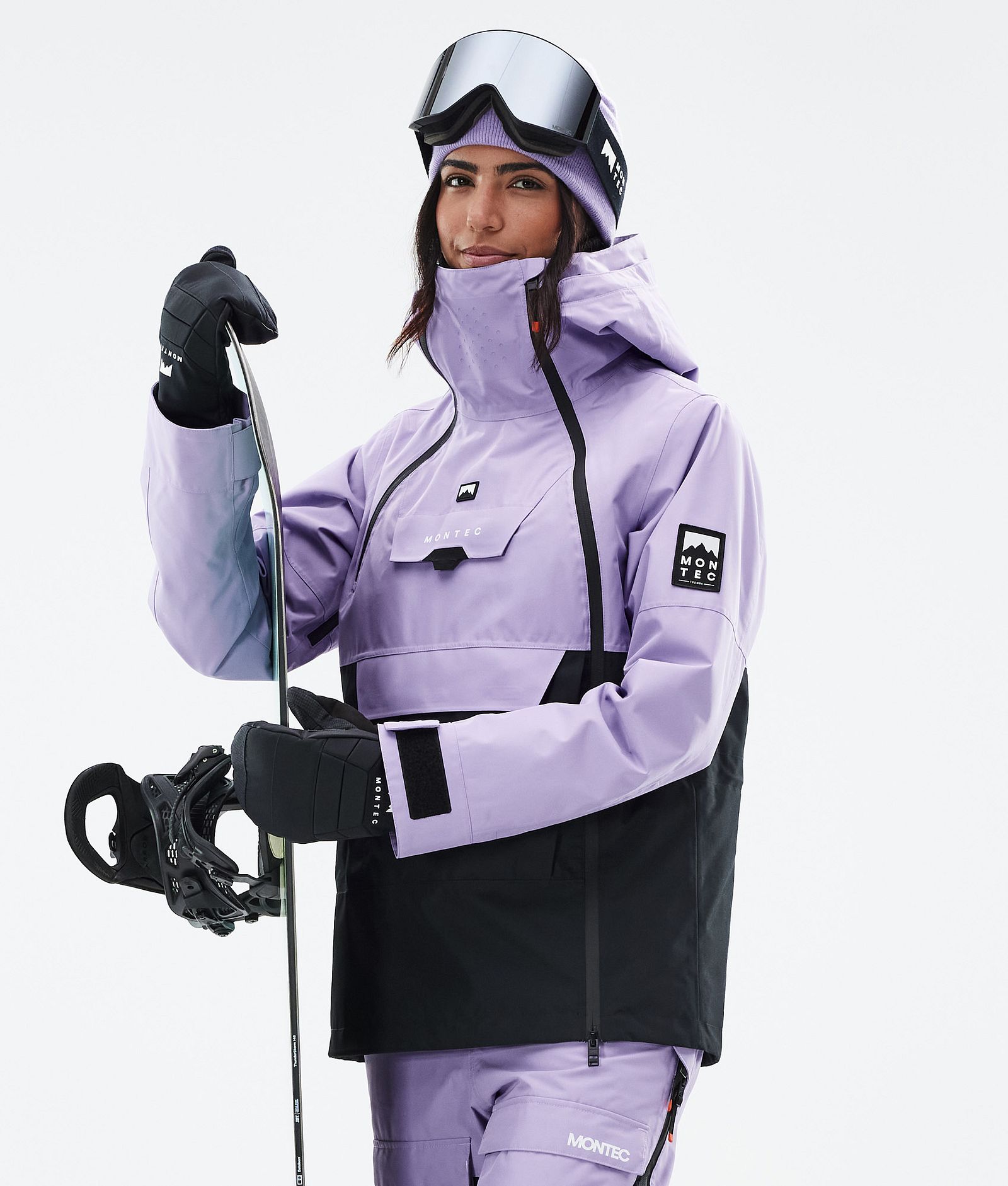 Montec Doom W Snowboard Jacket Women Faded Violet/Black, Image 1 of 11