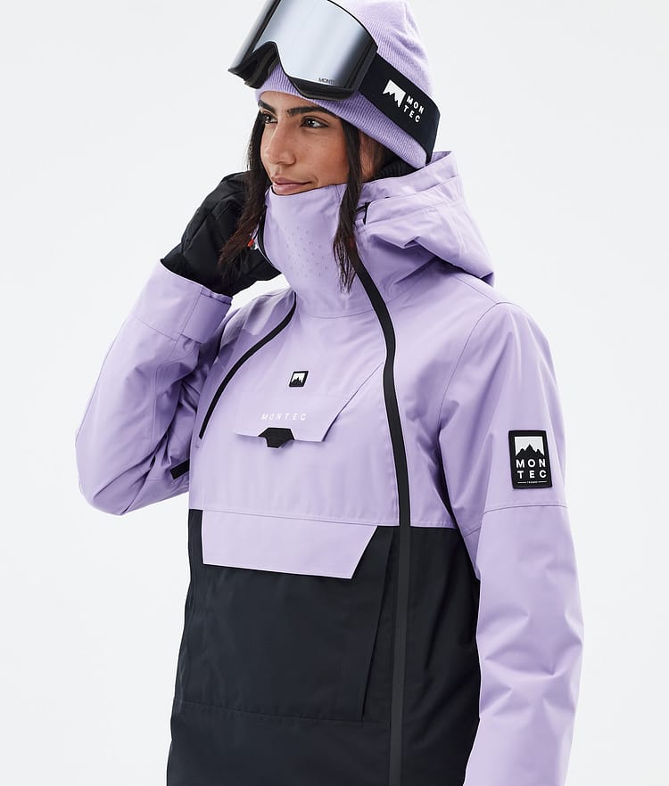 Montec Doom W Veste de Ski Femme Faded Violet/Black, Image 2 sur 11