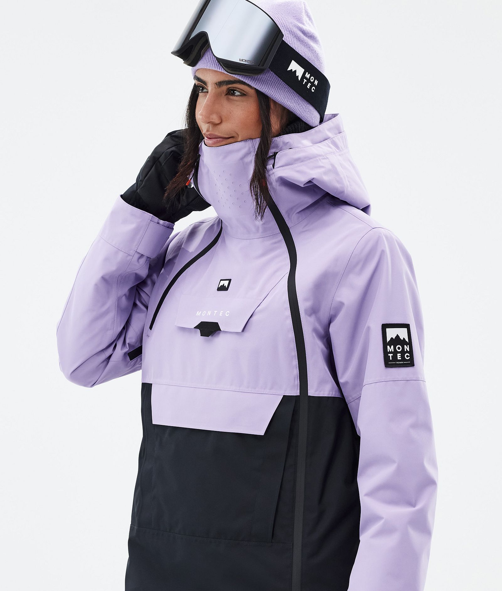 Montec Doom W Snowboard jas Dames Faded Violet/Black, Afbeelding 2 van 11