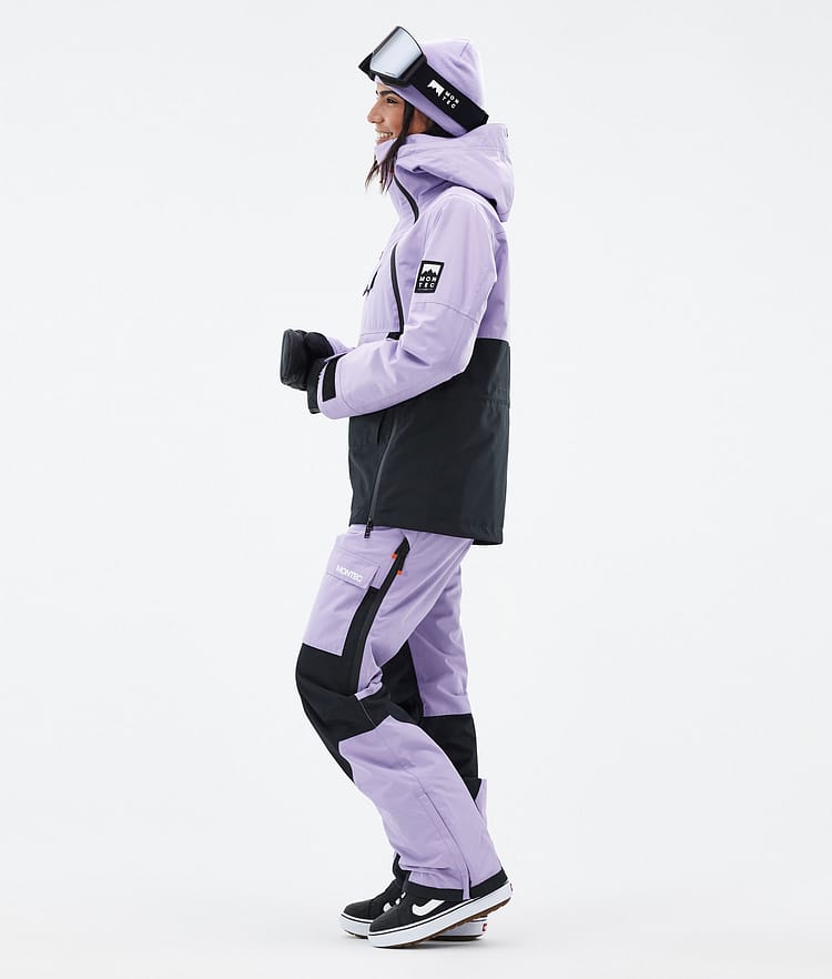 Montec Doom W Bunda na Snowboard Dámské Faded Violet/Black, Obrázek 4 z 11