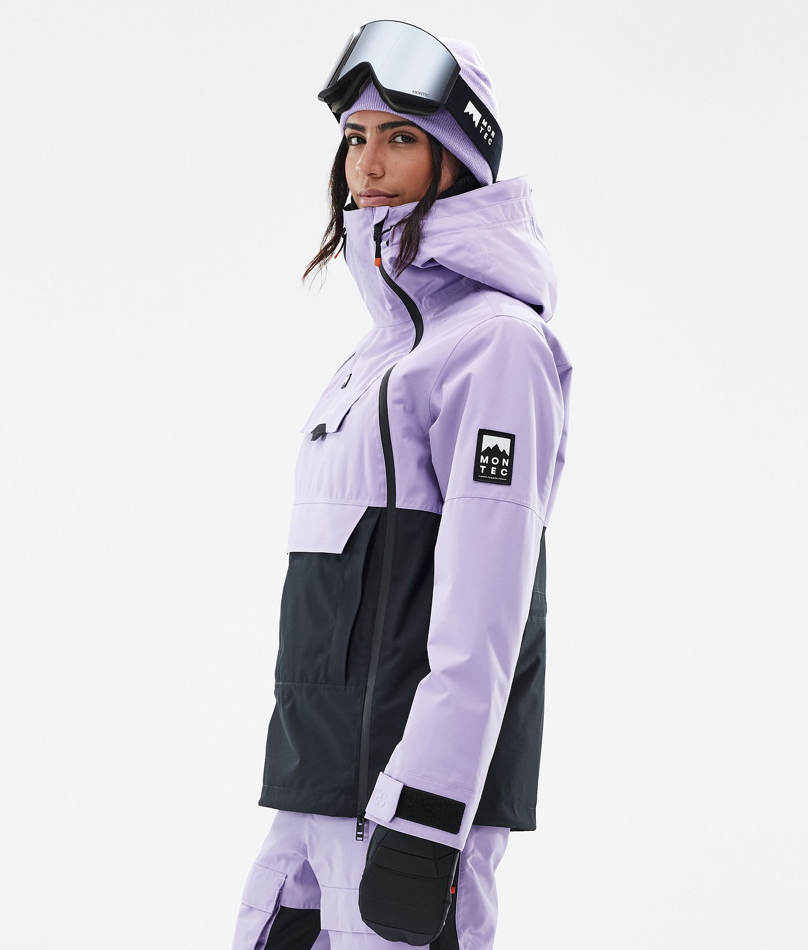 Montec Doom W Veste de Ski Femme Faded Violet/Black, Image 6 sur 11