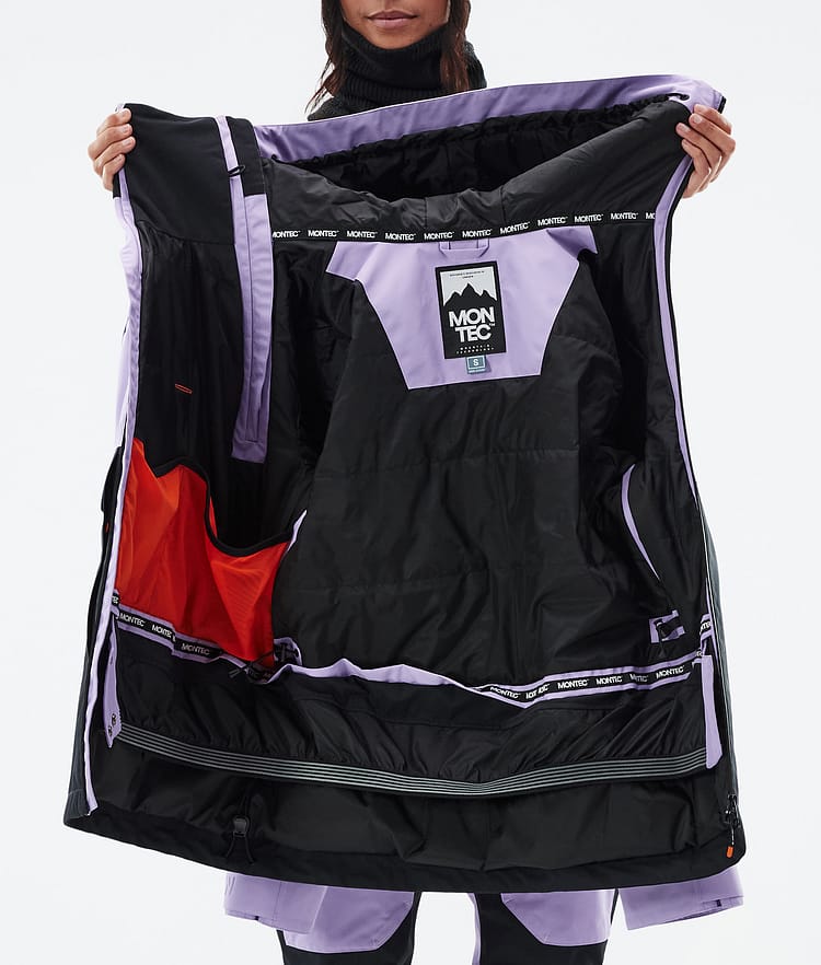 Montec Doom W Veste de Ski Femme Faded Violet/Black, Image 11 sur 11