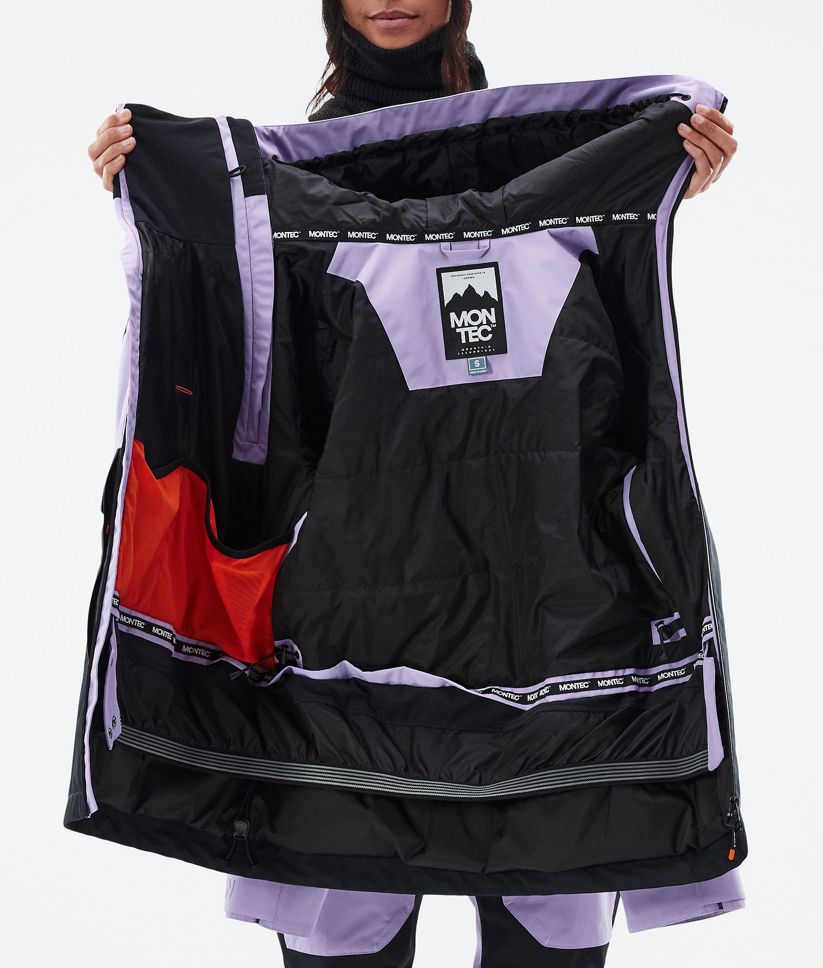 Montec Doom W Snowboard Jacket Women Faded Violet/Black, Image 11 of 11