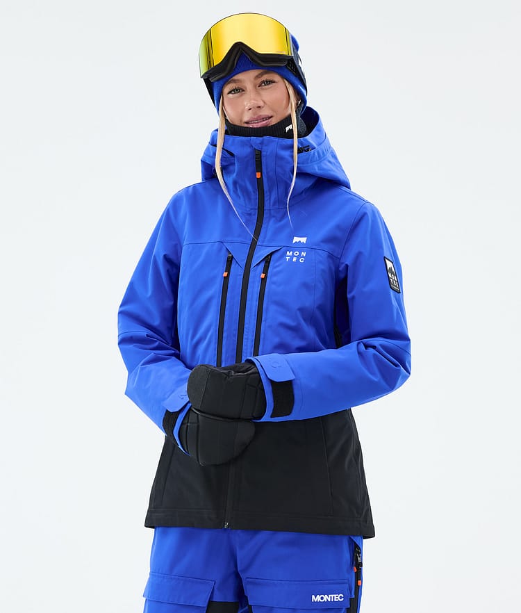 Montec Moss W Snowboard jas Dames Cobalt Blue/Black, Afbeelding 1 van 10
