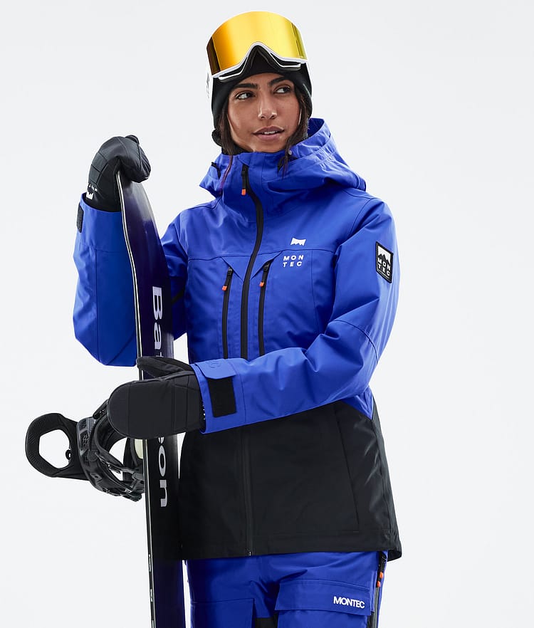 Montec Moss W Snowboard jas Dames Cobalt Blue/Black, Afbeelding 1 van 10