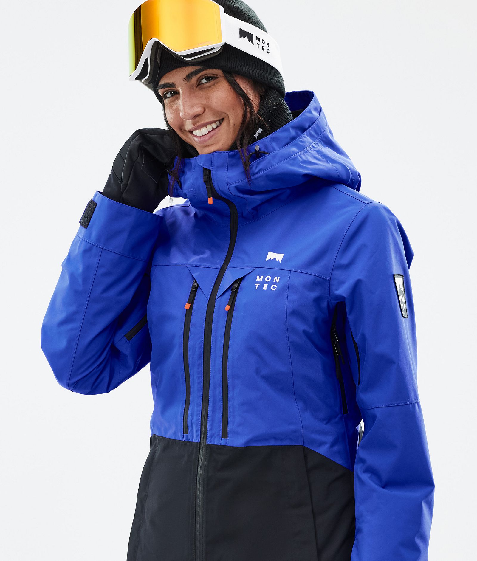 Montec Moss W Ski jas Dames Cobalt Blue/Black, Afbeelding 2 van 10