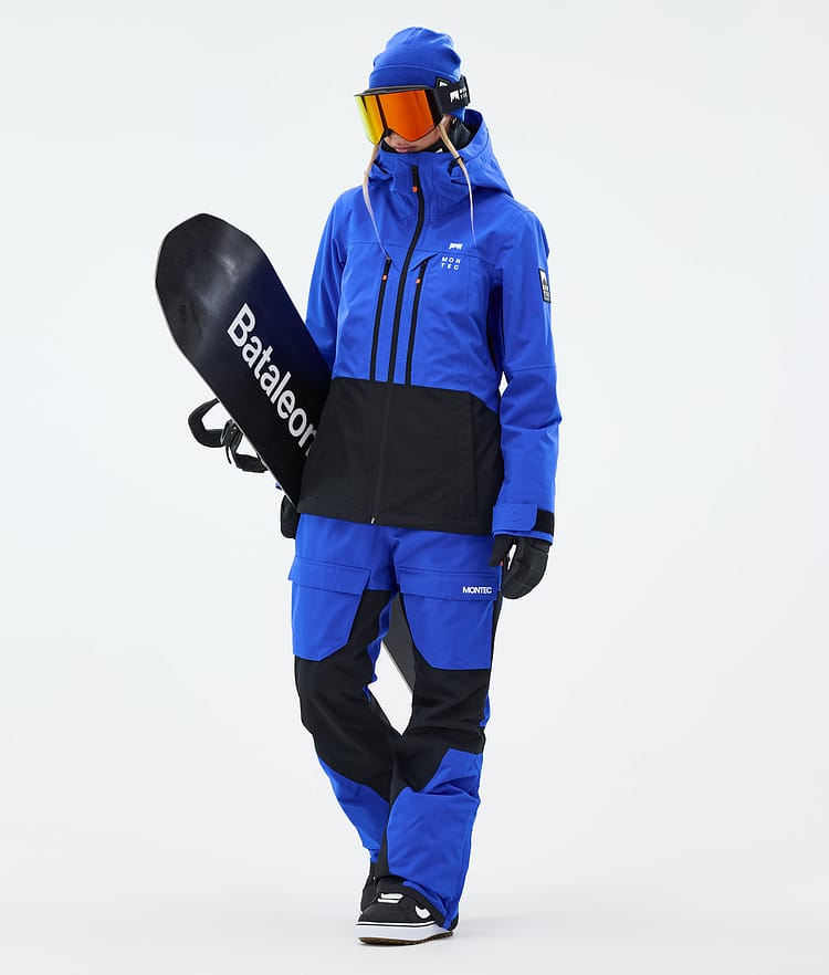 Montec Moss W Snowboard jas Dames Cobalt Blue/Black, Afbeelding 3 van 10