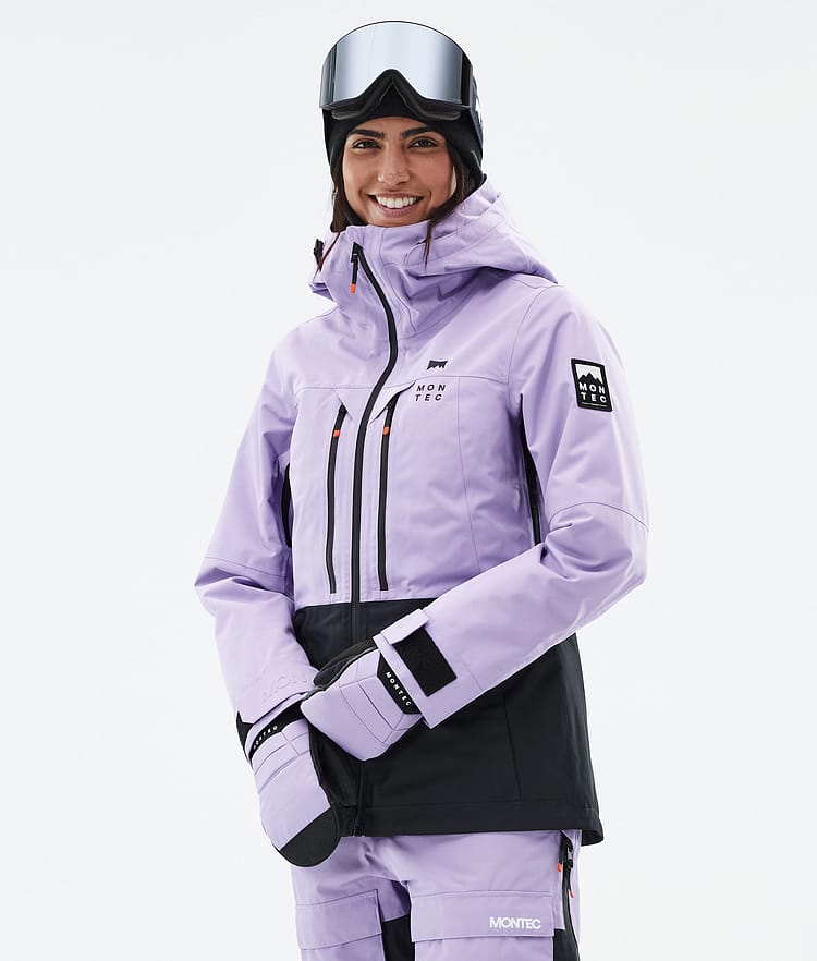 Montec Moss W Snowboardjakke Dame Faded Violet/Black, Billede 1 af 10