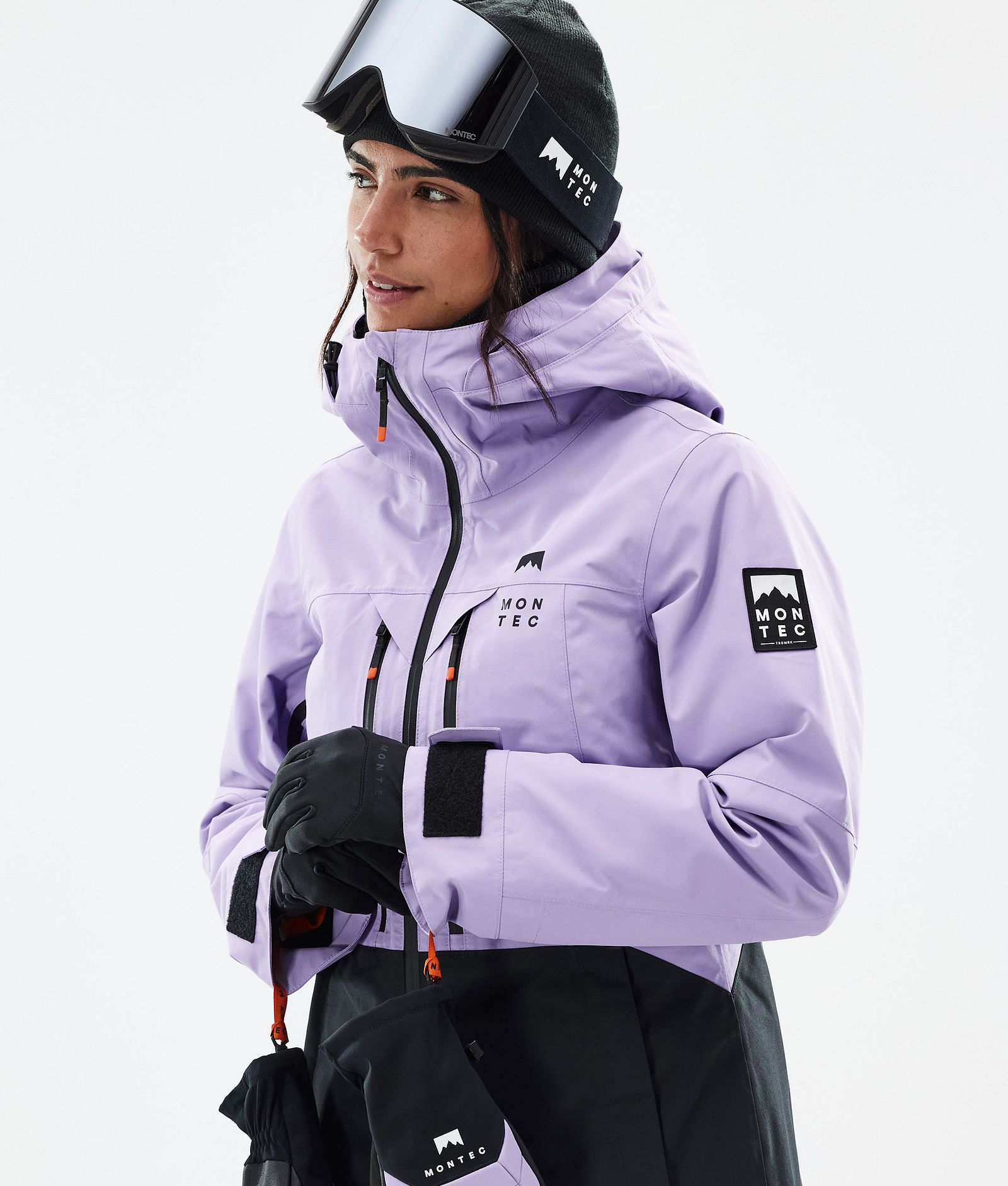 Montec Moss W Ski jas Dames Faded Violet/Black, Afbeelding 2 van 10