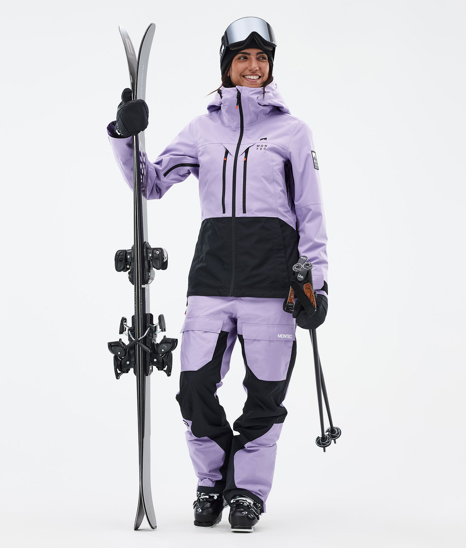 Montec Moss W Ski Jacket Women Faded Violet/Black, Image 3 of 10