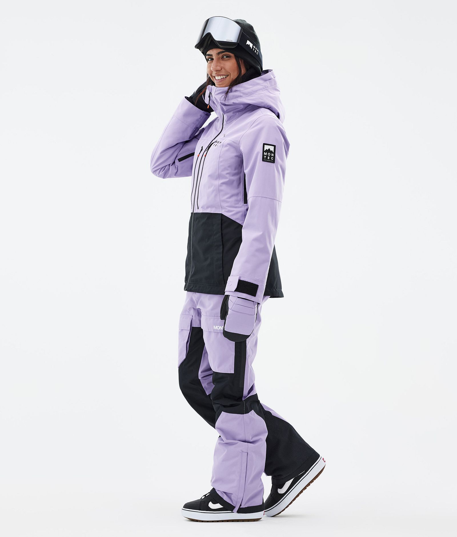 Montec Moss W Snowboard jas Dames Faded Violet/Black, Afbeelding 4 van 10