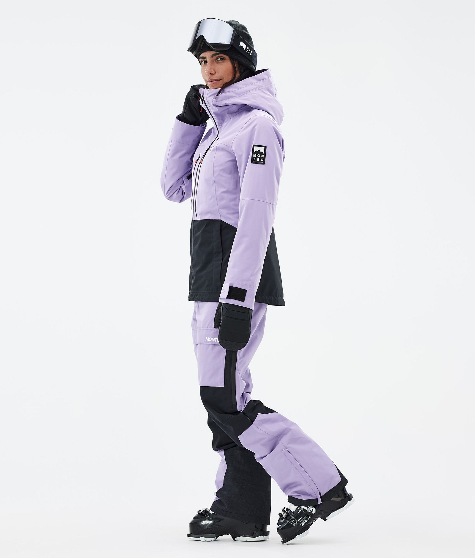 Montec Moss W Ski jas Dames Faded Violet/Black, Afbeelding 4 van 10