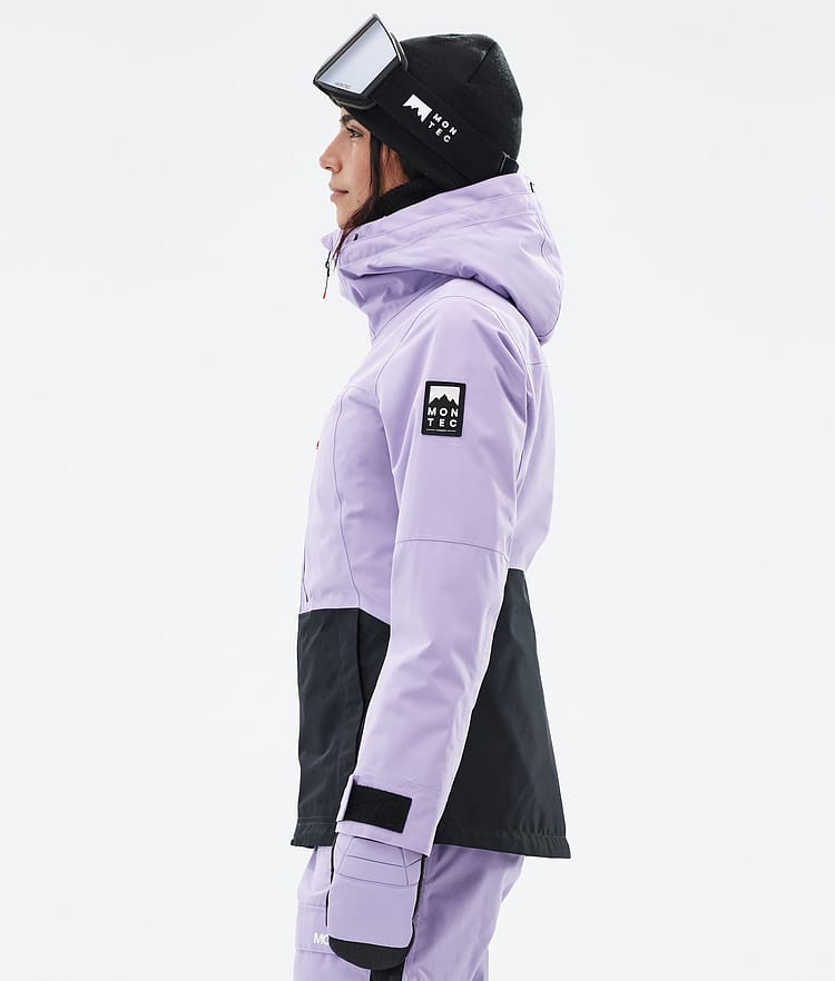 Montec Moss W Veste Snowboard Femme Faded Violet/Black, Image 6 sur 10